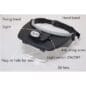 Light Head Magnifying Glass with 4 Lens MG81001 A 7433470 1