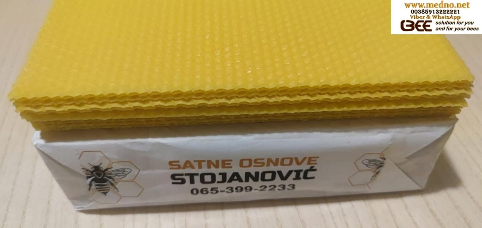 Satna osnova od provjerenog čistog voska