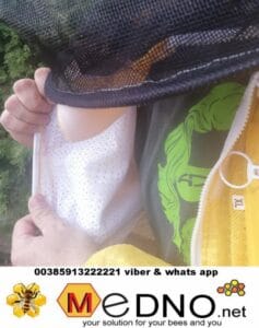 ventilacijska bluza duplom zastitom uboda okrugli medno net slika 2 scaled