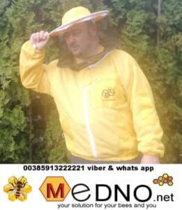 ventilacijska bluza duplom zastitom uboda okrugli medno net slika 9 scaled