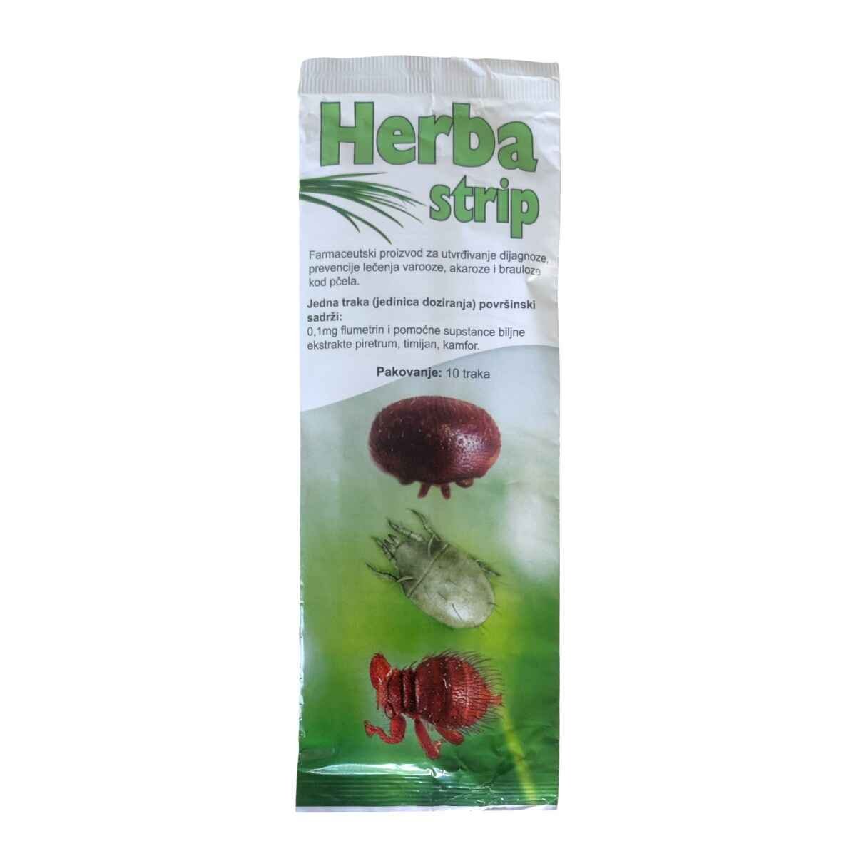 Herba Strip : preparat protiv varroe , Varroa tretman