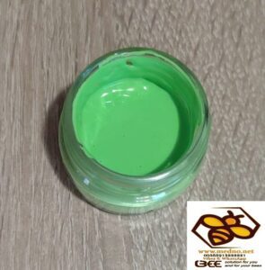 Boja za označavanje matica ( pčela ) – zelena ( 2023 ) , boja na vodenoj bazi , bez mirisa