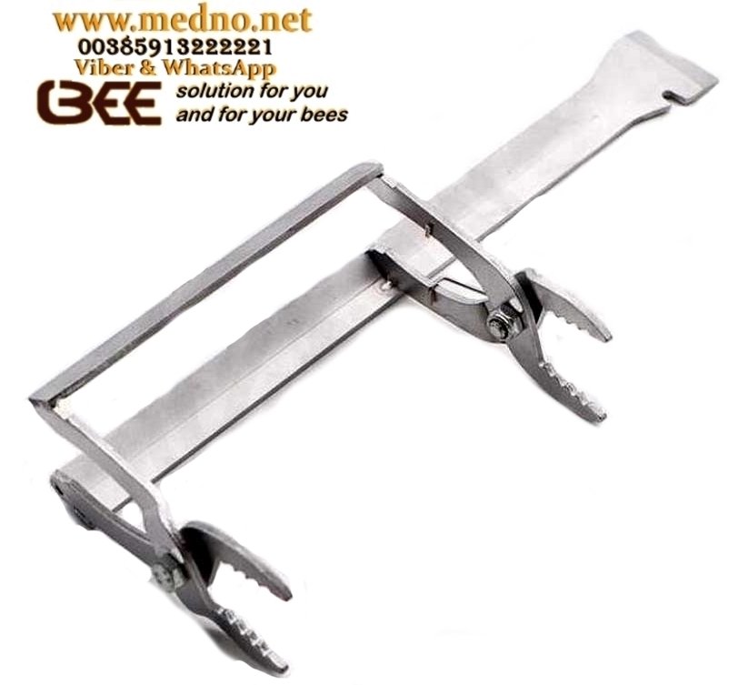 Nož pčelarski inox , kliješta sa kukom
