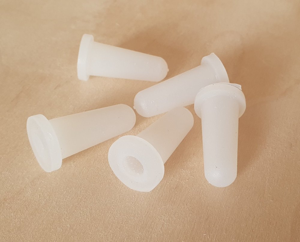Silicone insulation tapered 1 1