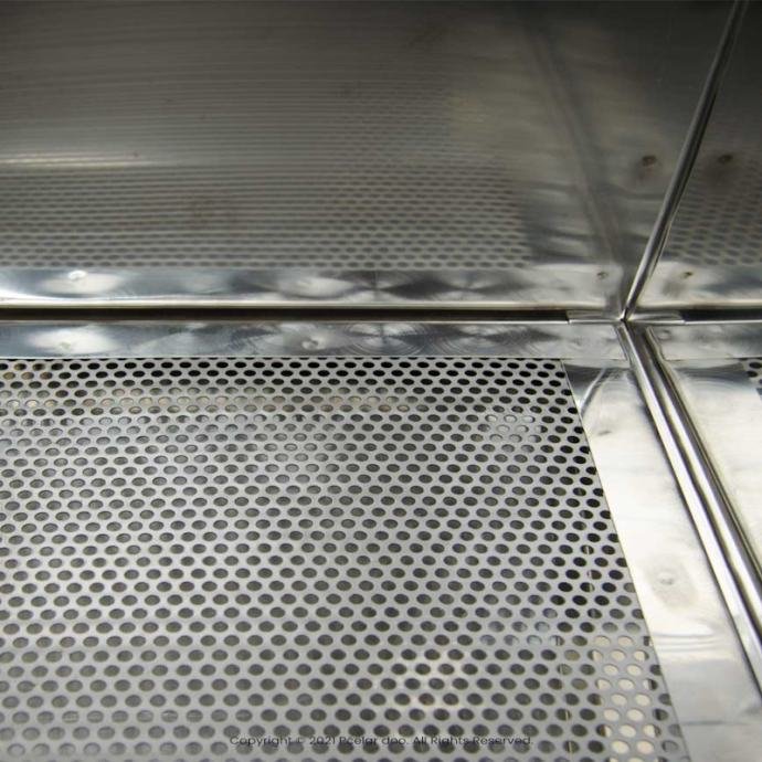 Stol za otklapanje saća meda 1m inox Techtron -03