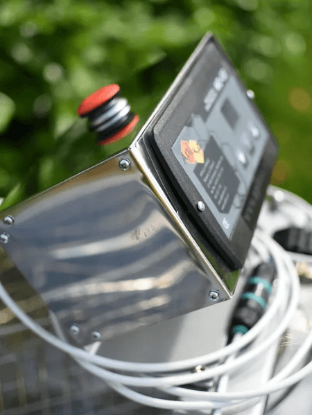 Vrcaljka 4 okvirna, tangencijalna, motor s digitalnim potenciometrom AŽ,LR, DB – Apikoz - 3