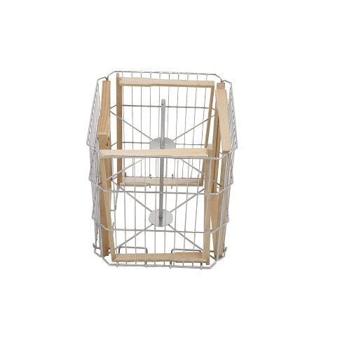 Vrcaljka 4 okvira , tangencijalna , ručni pogon za Dadant, Langstroth , Farrar okvire, AISI 304 inox - BA550DDEU