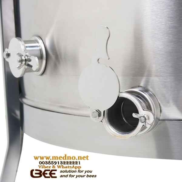 Vrcaljka kasetna ,6 okvira Langstroth 24 cm, automatska , samo okretna sa inox košem , 0,18 Kw AC Motor, automatski kontroler , mjerač vremena i memorija brzine–BA556-OMY-304 - 7