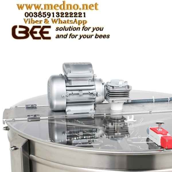 Vrcaljka samookretna 12 okvira Langstroth,Dadant (30 cm)-24 Farrar (16 cm) 0,25 Kw AC motor, kontroler zaslona osjetljivog na dodir - mjerač vremena i memorija brzine - BA562-OMY