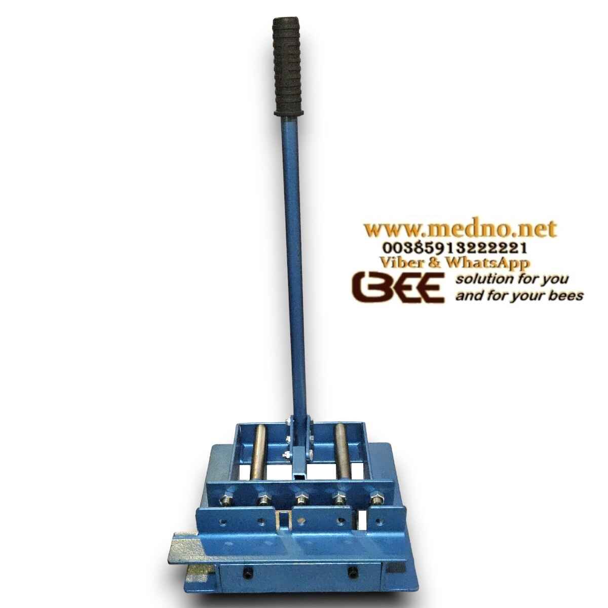 Bušač i utiskivač nitni / zakovica sa čeličnim fiksnim iglama za 4 - 5 rupa za LR,DB,Farrar,AŽ okvire