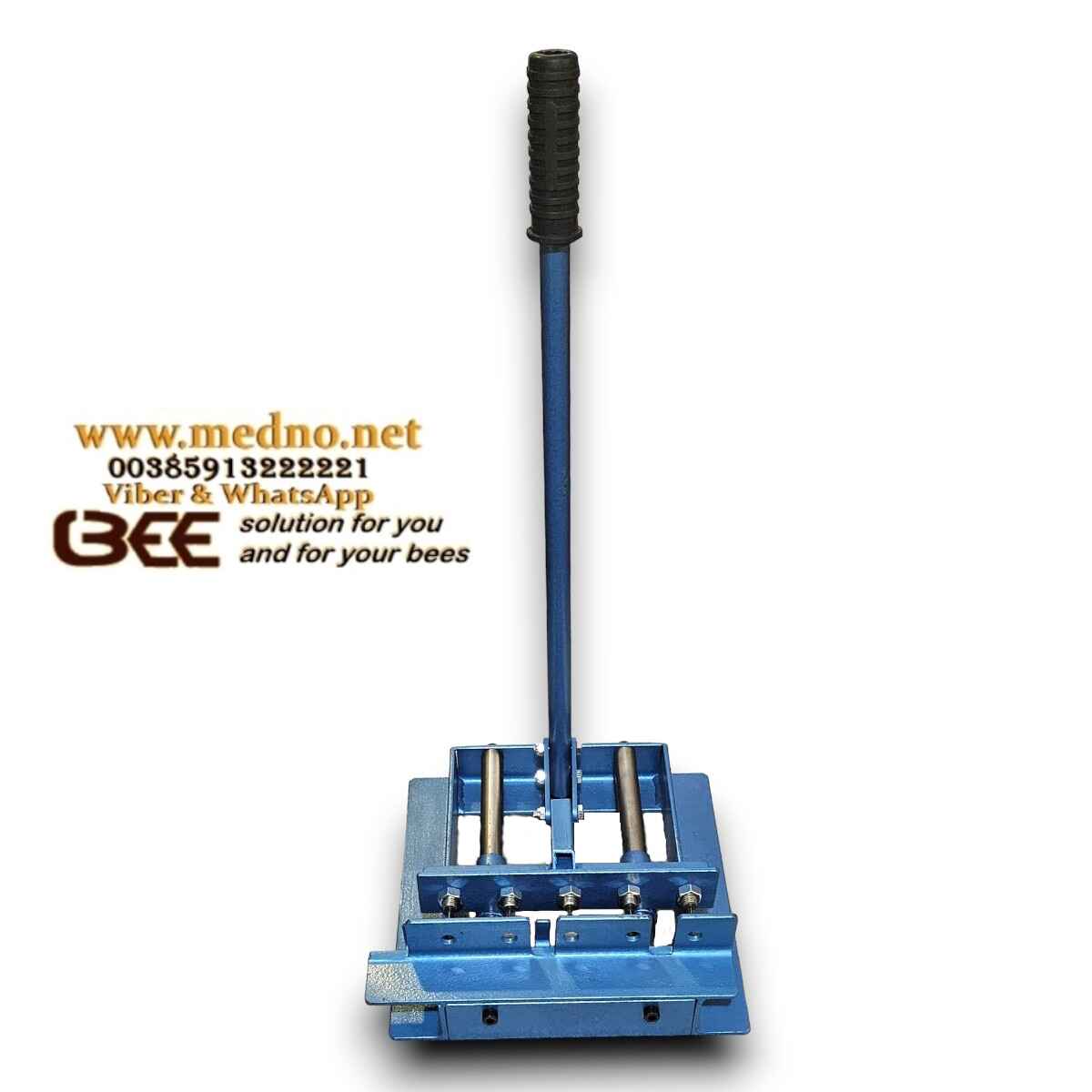 Bušač i utiskivač nitni / zakovica sa čeličnim fiksnim iglama za 4 - 5 rupa za LR,DB,Farrar,AŽ okvire