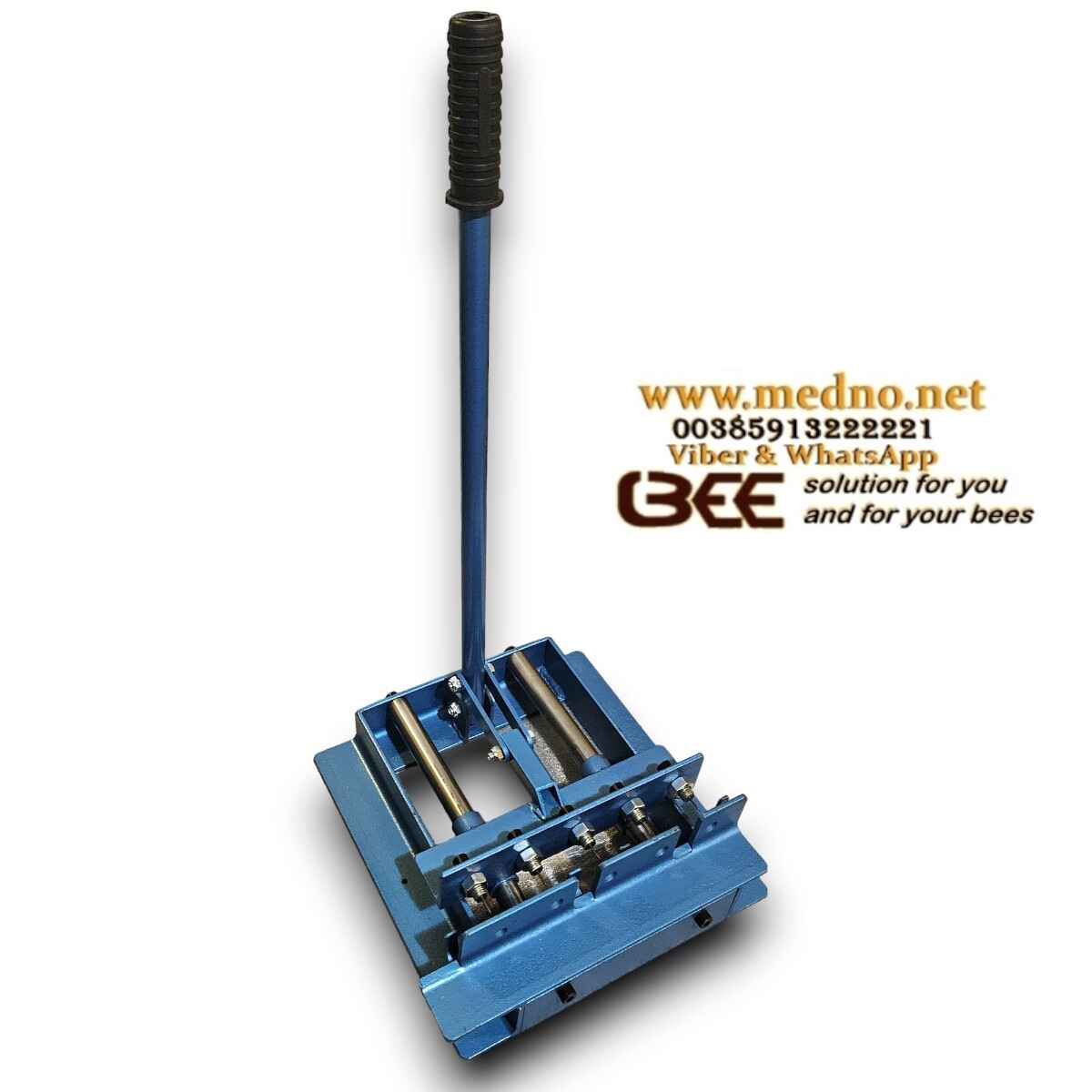 Bušač i utiskivač nitni / zakovica sa čeličnim fiksnim iglama za 4 - 5 rupa za LR,DB,Farrar,AŽ okvire