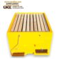 Langstroth Bee hive with bottom and feeder frames roof 3 logo