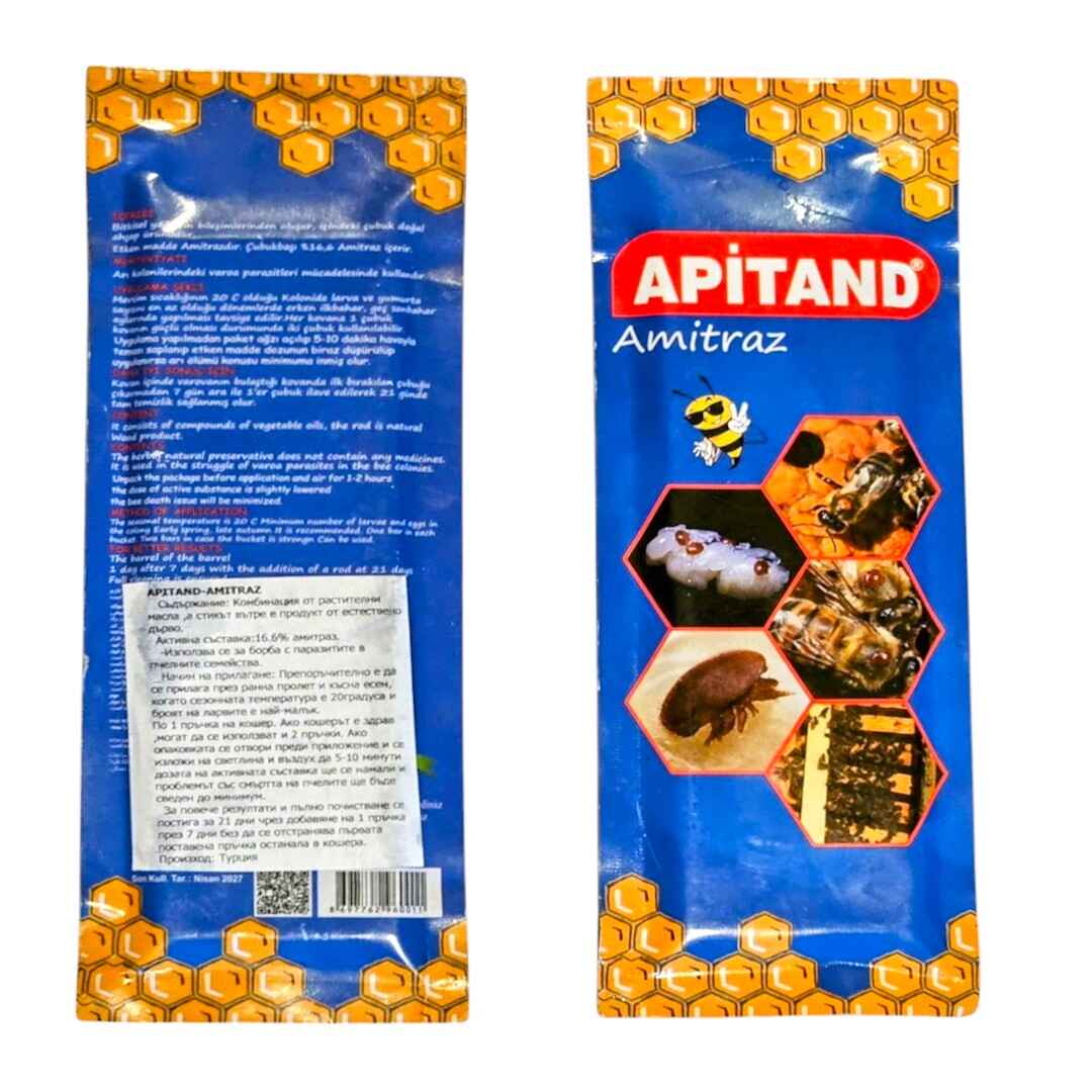 APITAND-AMITRAZOM, učinkovo rješenje osmišljeno za borbu protiv parazita varroe