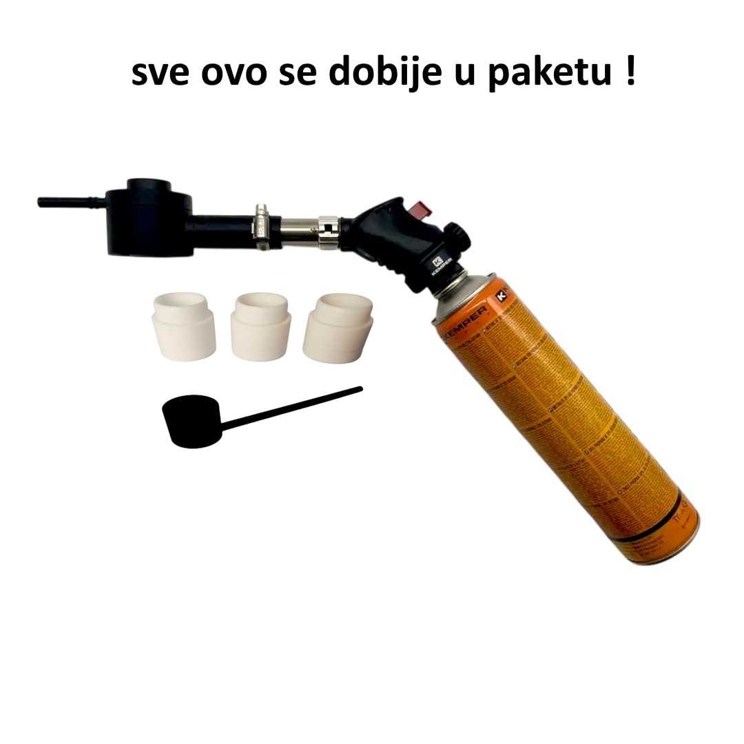 Plinski sublimator + originalni plinski plamenik Kemper 1060 - vrotiv varoe